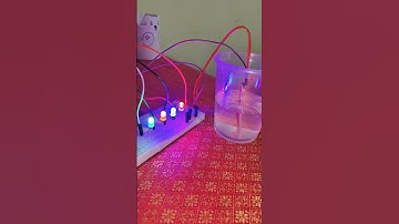 WATER LEVEL SENSOR PROJECT GSNCREATIONS #shorts #youtube #arduino #water #diy #miniprojects #college