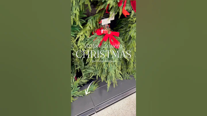 Ralph Lauren Christmas Look At Home Bargains 🎄❤️ #christmas2025 #shopwithme