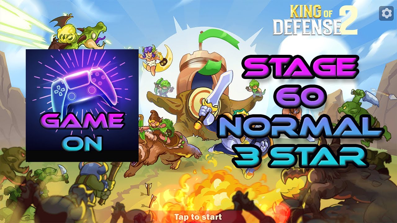 King Of Defense 2 Level 60 Normal 3 Star MOD