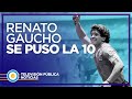 Renato Gaucho rindió homenaje a Maradona