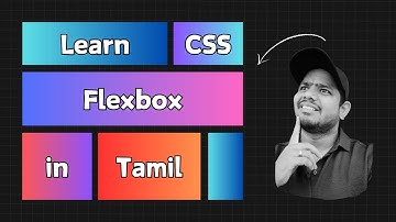 (தமிழ்) 🚀 CSS Flexbox [ flex, justify-content, align-items, wrap, shrink ,gap, etc ] 🔥 VMG #flexbox