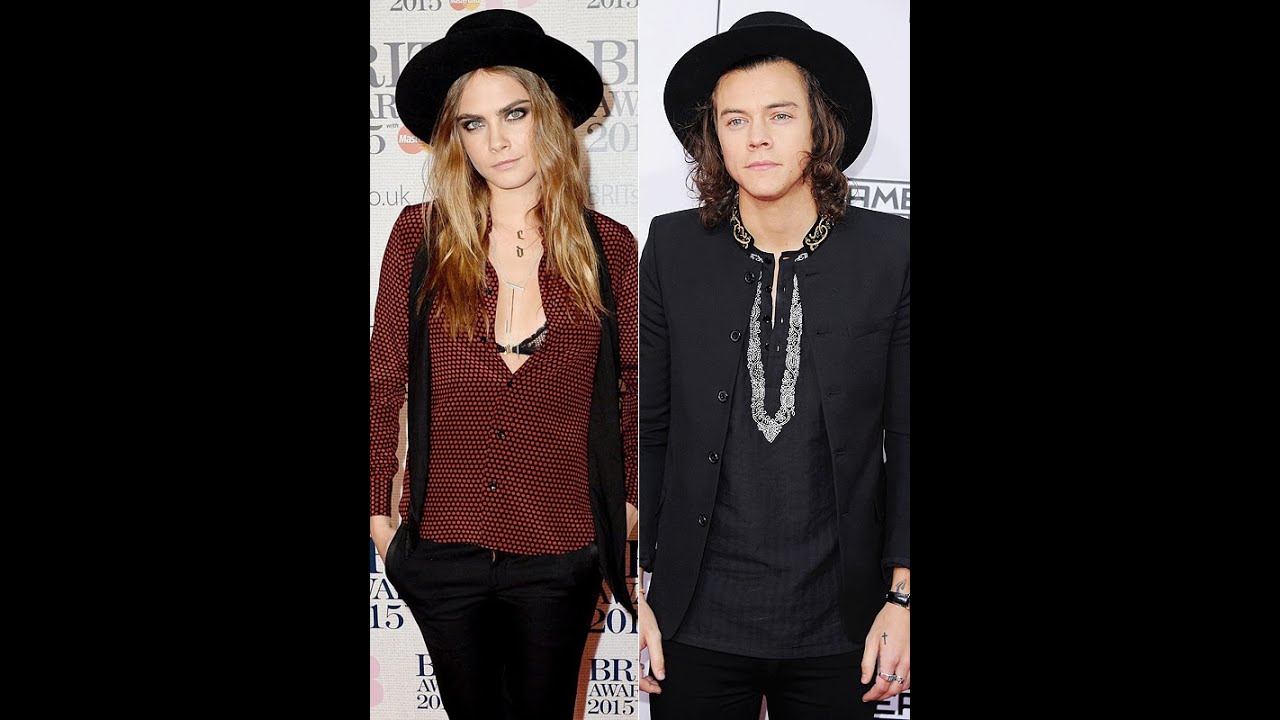 Brit Awards 2015: Cara Delevingne Steals from Harry Styles's Closet