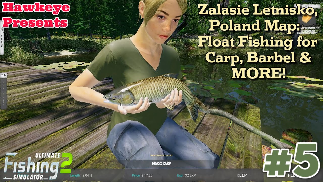 Ultimate Fishing Simulator 2 Zalasie Letnisko, Poland Map Float