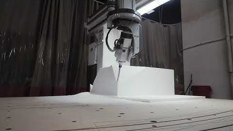 CNC milling foam