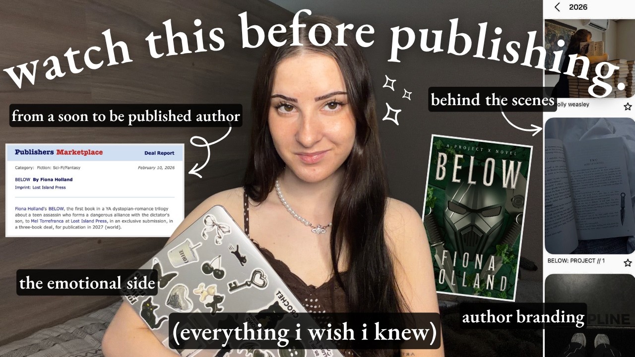 everything i wish i knew before publishing 🫣🤍 author branding, behind ...