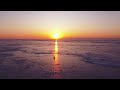 Зимний закат. Winter sunset DJI Mini 2 flight