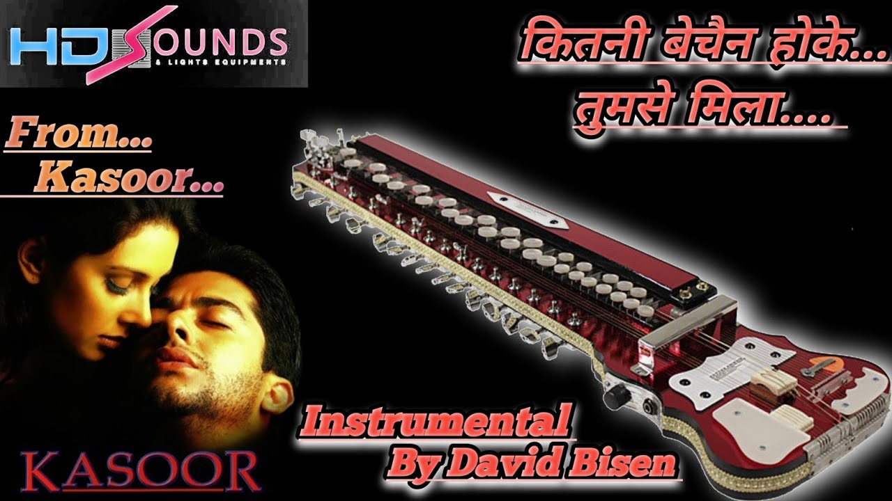 Kitni Kitni Bechain Hoke | Benjo Instrumental | Kasoor 2001 | Bollywood songs ...