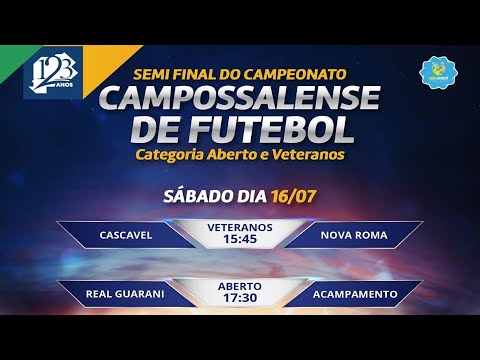 Ao vivo: CAMPEONATO MUNICIPAL DE CAMPOS SALES -16 de Julho de 2022