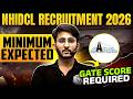 NHIDCL Recruitment 2026 Through GATE | Minimum GATE Score Required for Selection?