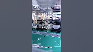 PLC controlled double speed chain assembly line