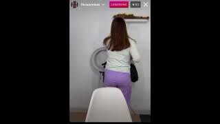 Cantiknya teteh ini saat live instagram