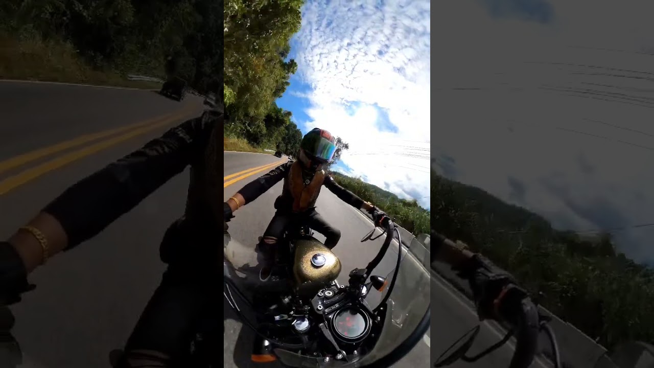 คนเดียวทริป จิ๊กโก๋ร้อยโล เส้นทาง เแพร่ - ลำปาง #Harleydavidson #Sportster48  #UltimateRiderThailand