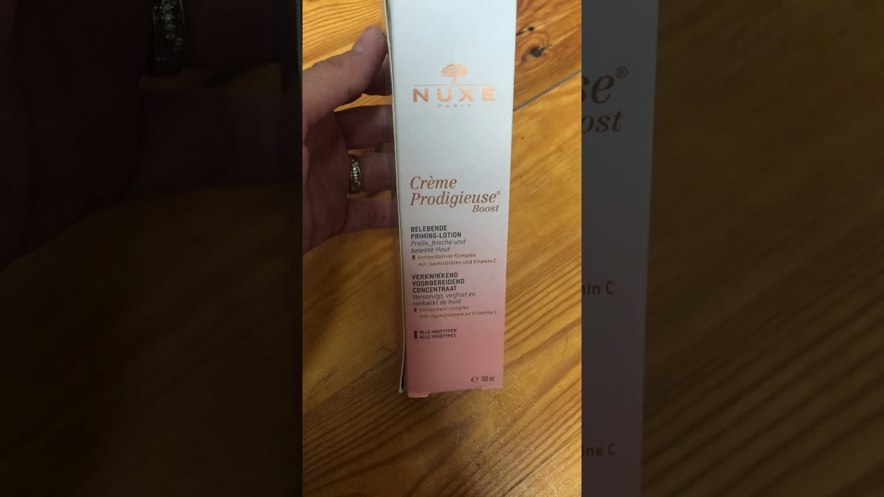 Nuxe creme prodigieuse boost review