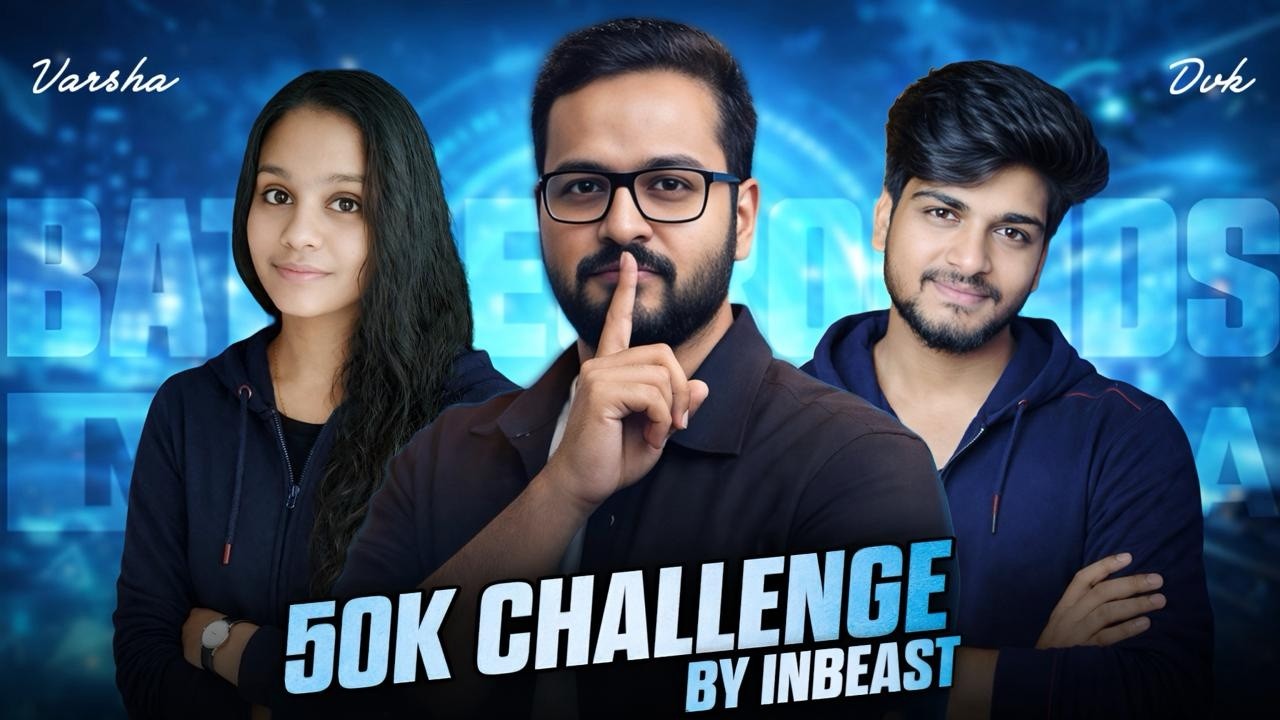50k challenge by @INBeast-in @INDBeast_IN  | #dvk #inbeast #challenge