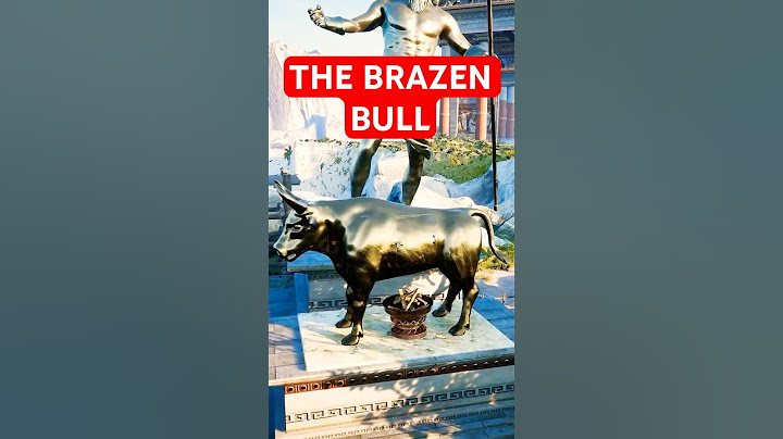 The Brazen Bull - Worst Punishment in the History of Mankind