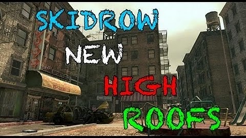MW2 Glitches: NEW Skidrow Roofs Outside Map (Shotgun Jumps)