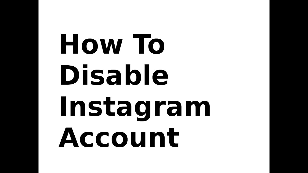 how-to-delete-instagram-account-new-youtube