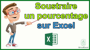 Comment soustraire un pourcentage sur excel