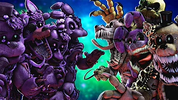 FNAF Twisted vs Toxic Animatronics