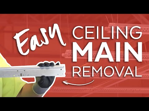 Ceiling Main Removal Made Easy | SH12 Support Hanger | Armstrong Ceiling Solutions