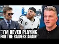 Maxx Crosby Tells Tom Brady He's "Never Playing For The Raiders Again?!" | Pat McAfee Show