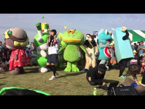 寺嶋由芙withゆるっふぃ～ずゲリラライブ　「とうにゅうの歌」