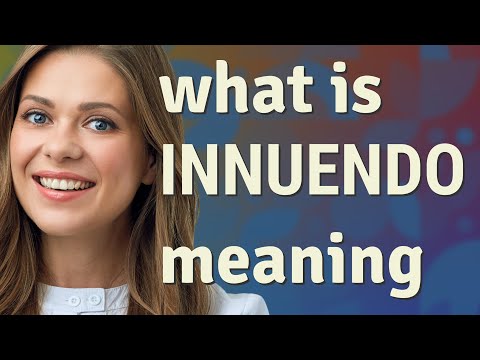 Innuendo | Meaning Of Innuendo