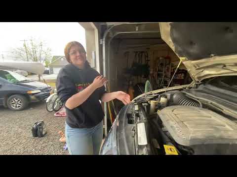 2011 2012 2013 3 6L Chrysler Town and Country Daughter's first Oil Change