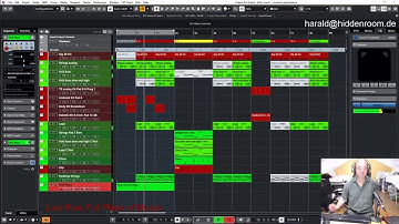 Live Performance: Recording and performing a song in Cubase live without stopping Cubase ever....