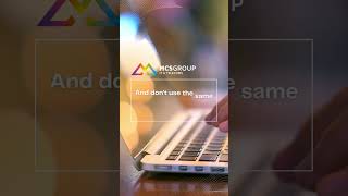 MCS technology tips - Strong passwords