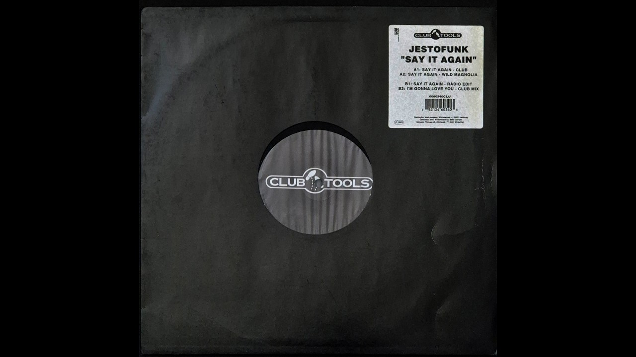 SAYIT /AGAIN #北欧 #AOR Jestofunk - Say It Again (Radio Edit) / 1994 | Norbi's Vinyls