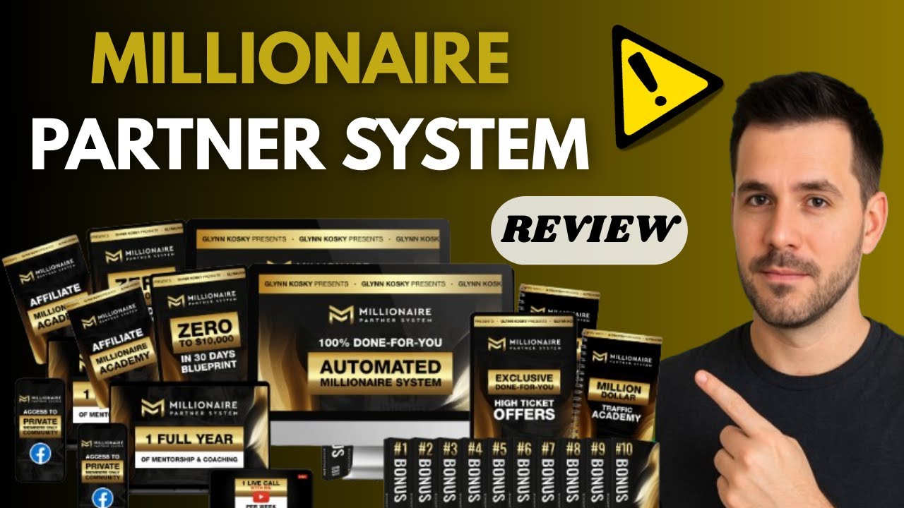 Millionaire Partner System Review 2025 |  Honest Buyer’s Guide to Affiliate Marketing Success
