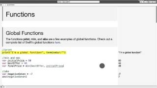 Self-contained Chunks of Code