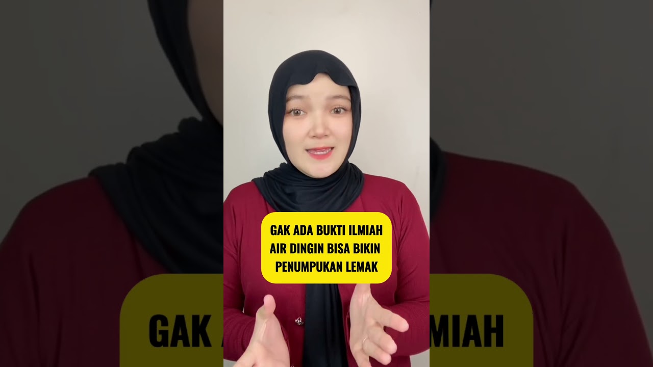 Minum Air Dingin Bikin Gemuk? | SHORTS YOUTUBE