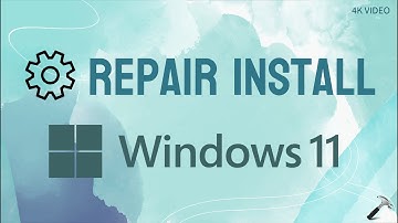 How to perform repair upgrade in Windows 11