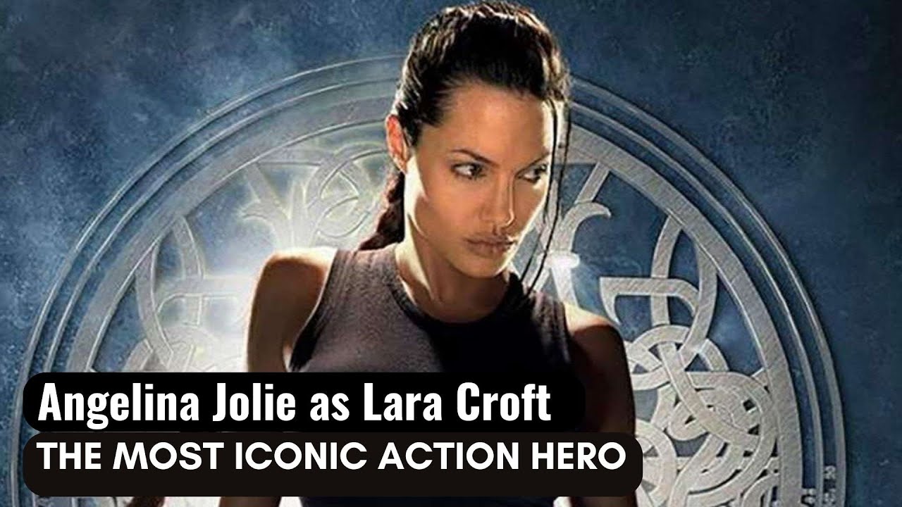 Анджелина Джоли в роли Лары Крофт: самая культовая героиня боевиков.