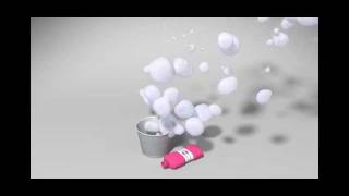 3ds Max 2012 Bubbles Simulation