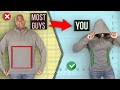 How To Tailor A Hoodie | PRO Method (SO EASY)
