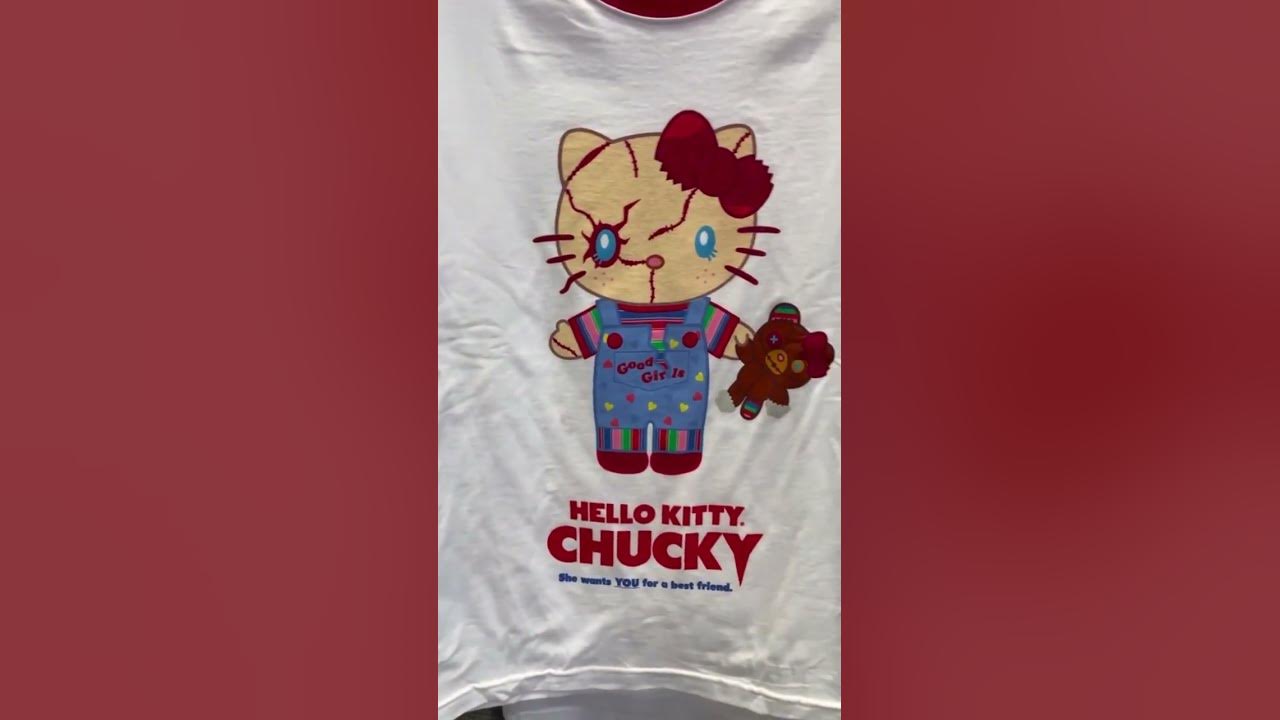 Inside Universal on X: Hello Kitty Chucky merch has arrived to Universal  Studios Florida. That's one heck of a tag team… @UniversalORL  @HorrorNightsORL  / X