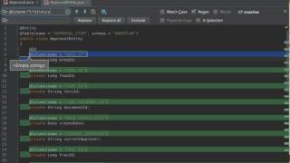 Regex Find & Replace Using IntelliJ Idea