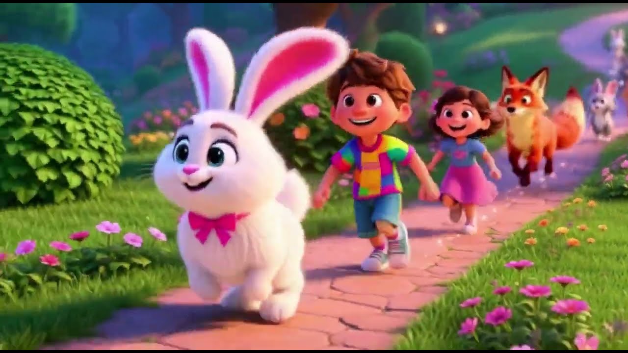 Glitter Garden Giggles 🌸✨ | Sparkly Nature Song for Kids | Joyful Nursery Rhyme