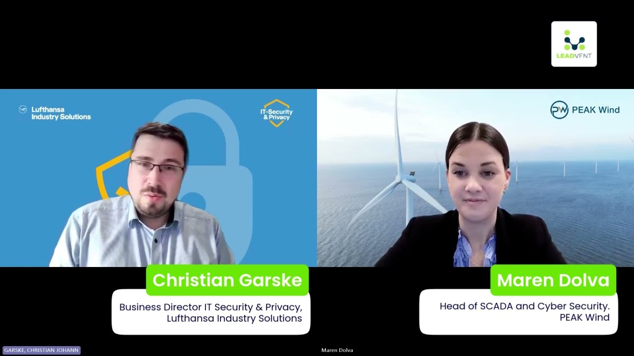 MEET OUR SPEAKERS - Christian Garske & Maren Dolva, 5th Annual Offshore Wind Operations