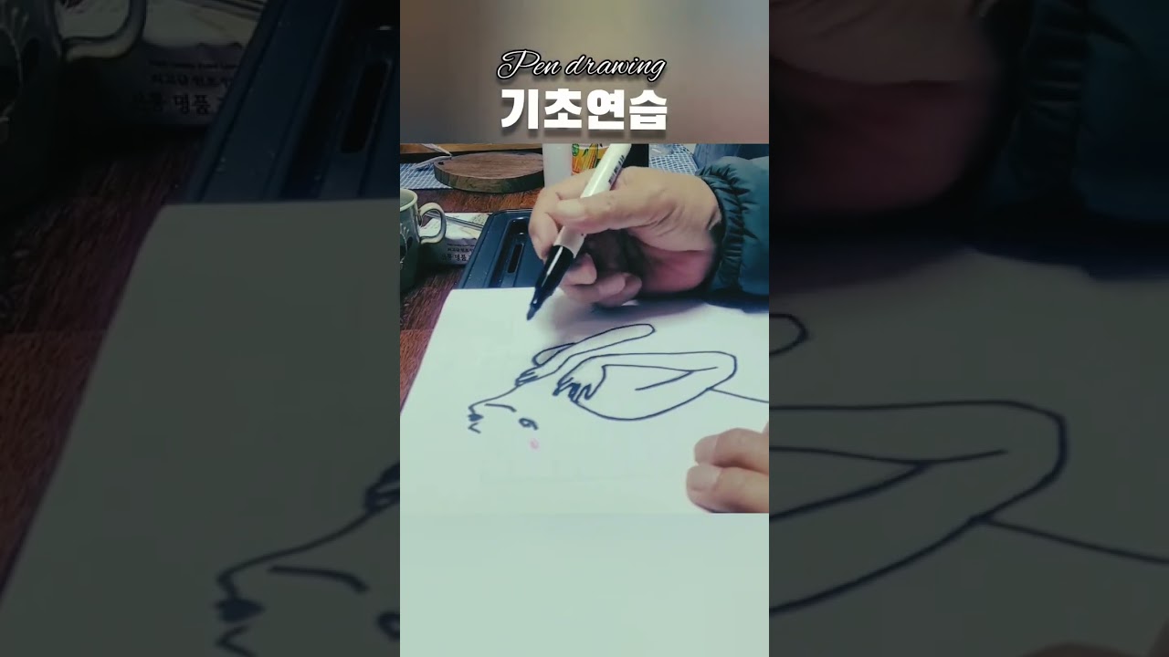 Practice on pen drawing 