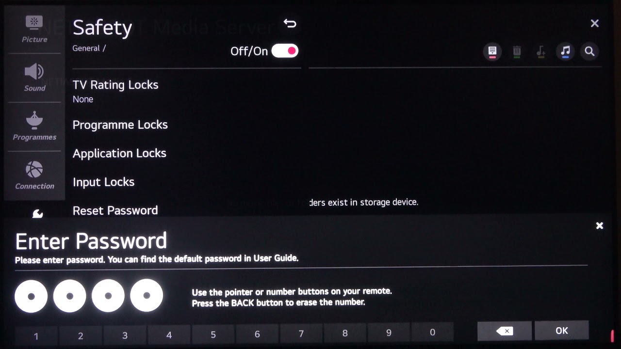LG NanoCell ТВ - Как заблокировать входы? | LG 4K LED Смарт ТВ (49NANO867NA)