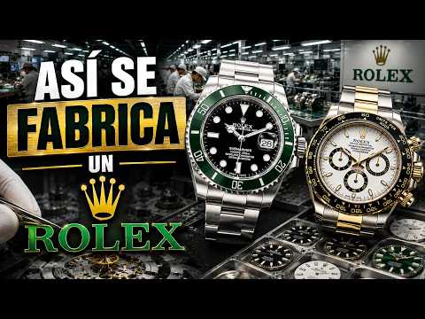 ¿Cómo se fabrica un ROLEX? | El secreto detrás del RELOJ más famoso del MUNDO