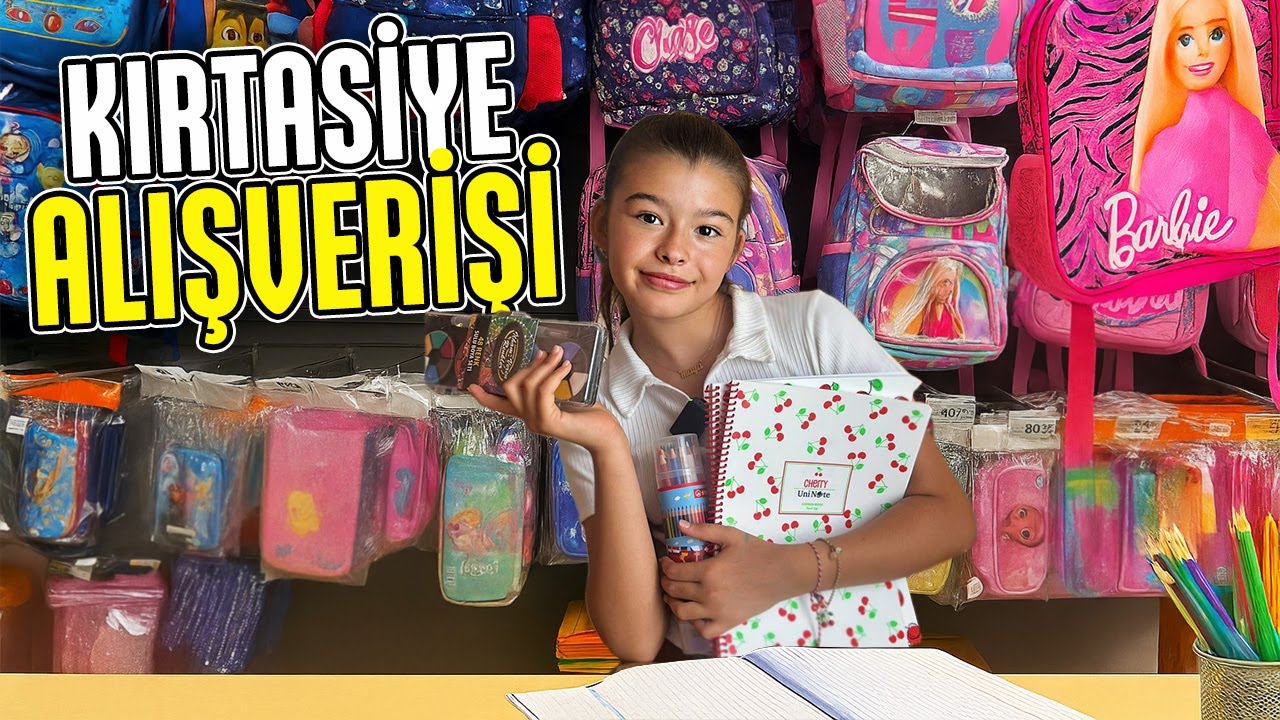 DEV KIRTASİYE ALIŞVERİŞİ YAPTIK !? | Maya Başol