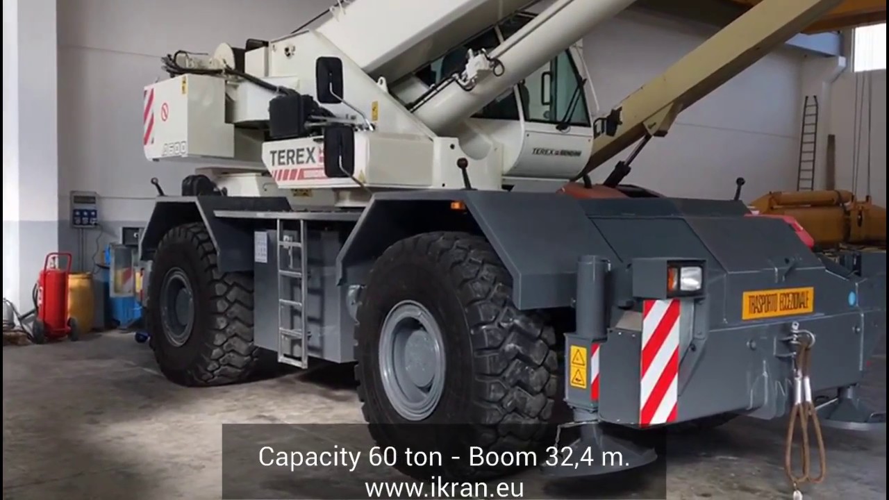 Terex 50 Ton Crane Load Chart