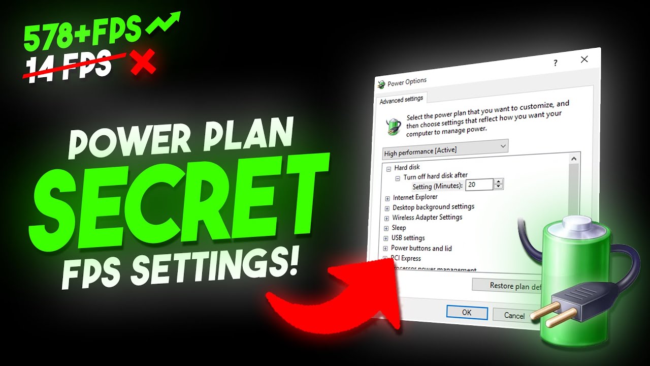 🔧Change These Secret Power Plan Settings For Gaming & Performance ...