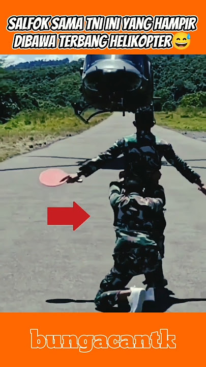 The TNI was taken away by helicopterš
š¤£#TNI #trending #laugh #viralvideo #shortvideo