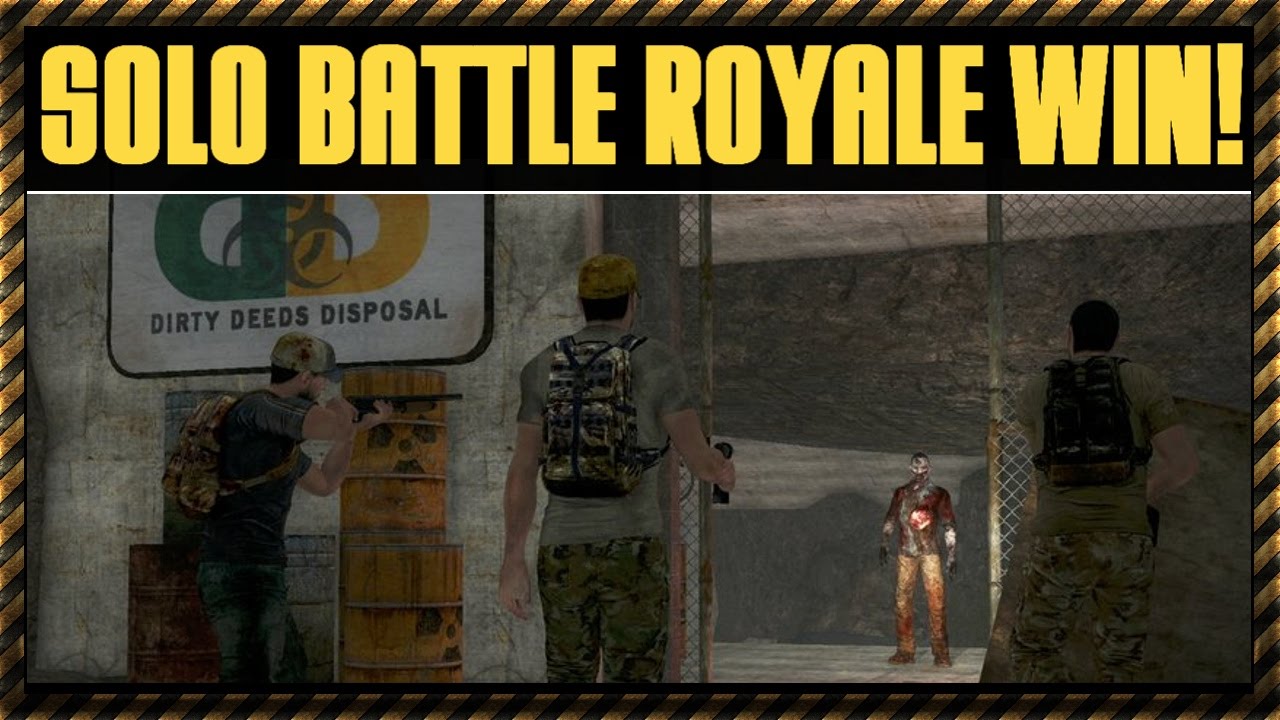 FIRST Solo Battle Royale WIN! (H1Z1)